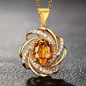 GOLDEN SUNBURST NECKLACE